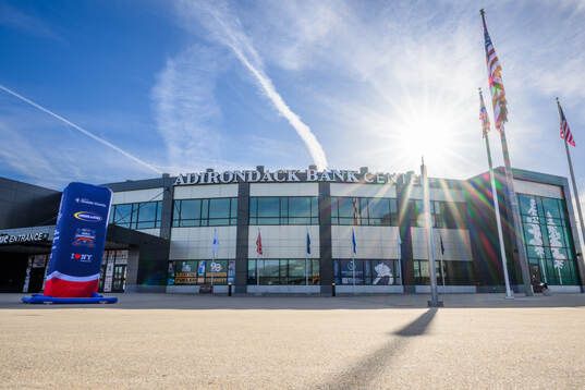 Exterior view of Adirondack Bank Center
