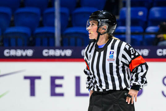 Referee Vanessa Anselm