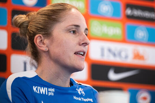 Gemma Grainger, head coach of the Norwegian women's