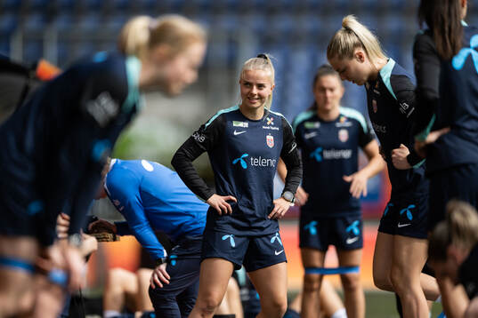 Emilie Marie Aanes Woldvik of the Norwegian women's