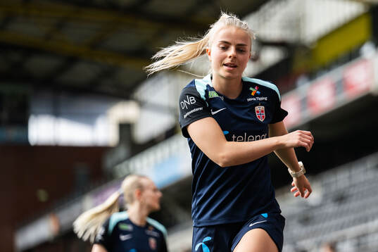 Emilie Marie Aanes Woldvik of the Norwegian women's