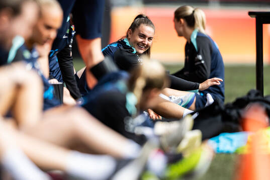 Vilde Bøe Risa of the Norwegian women's national football