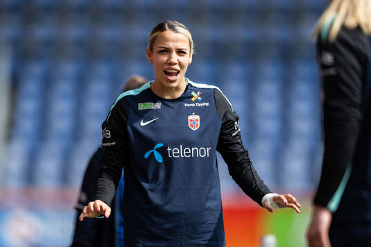 Celin Bizet Ildhusøy of the Norwegian women's national