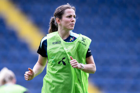Tuva Hansen of the Norwegian women's national football team