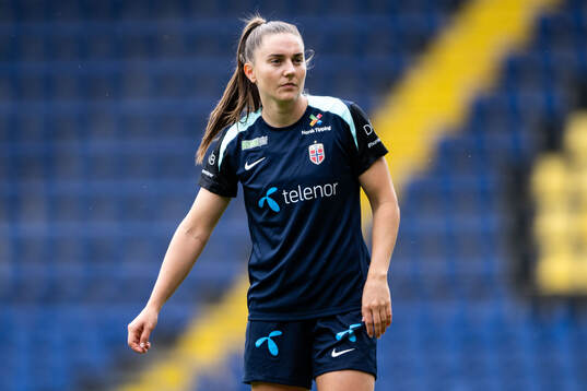 Vilde Bøe Risa of the Norwegian women's national football