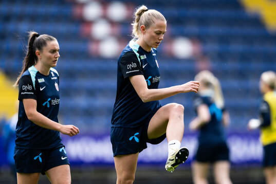 Guro Bergsvand of the Norwegian women's national football