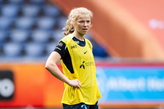 Justine Kielland of the Norwegian women's national football