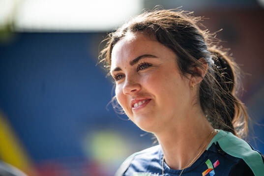 Ingrid Syrstad Engen of the Norwegian women's national