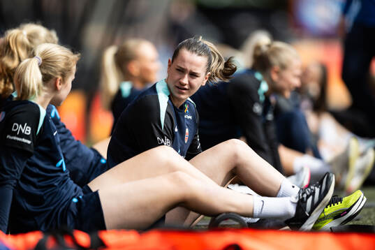 Elisabeth Terland of the Norwegian women's national