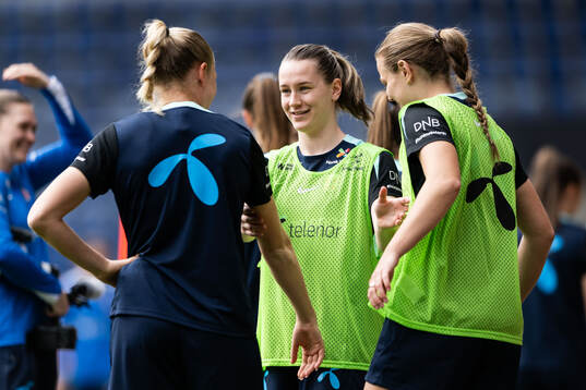 Elisabeth Terland of the Norwegian women's national