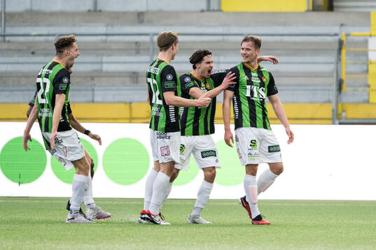 GAISs Alexander Ahl Holmström jublar