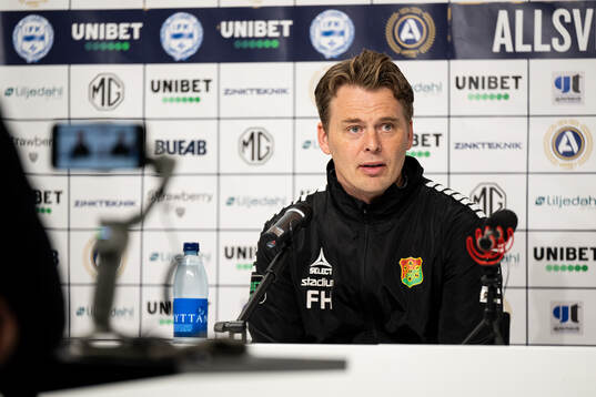 GAISs tränare Fredrik Holmberg
