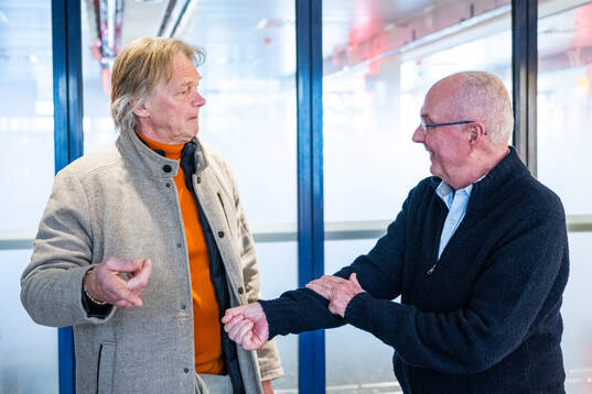 Glenn Strömberg och Sven-Göran Eriksson