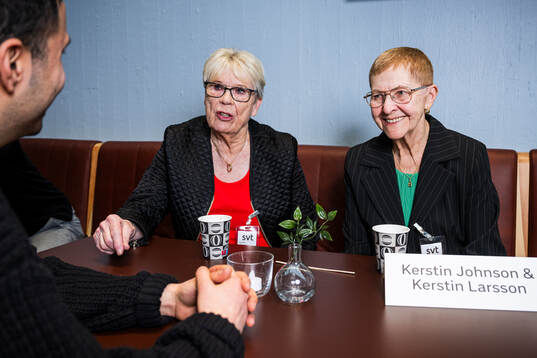 Kerstin Johnson och Kerstin Larsson