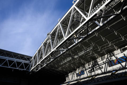 Interiör vy av Tele2 Arena