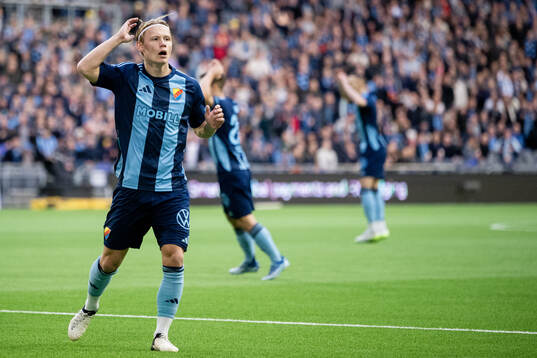 Djurgårdens Tobias Gulliksen deppar