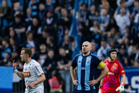 Djurgårdens Marcus Danielson deppar