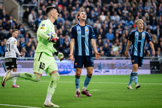 Djurgårdens Albin Ekdal deppar