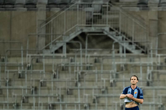 Djurgårdens Albin Ekdal deppar