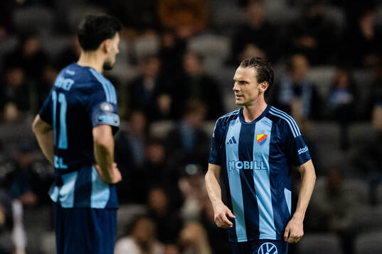 Djurgårdens Albin Ekdal deppar
