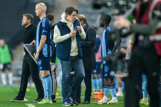 Djurgårdens tränare Thomas Lagerlöf