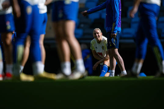 Jonna Andersson of the Swedish women’s national football