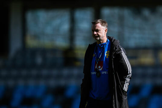 Head coach Peter Gerhardsson of the Swedish women’s