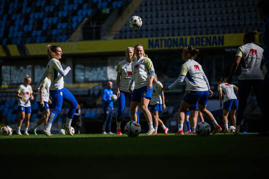 Johanna Rytting Kaneryd, Sofia Jakobsson and Matilda