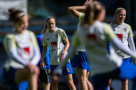 Hanna Lundkvist of the Swedish women’s national football