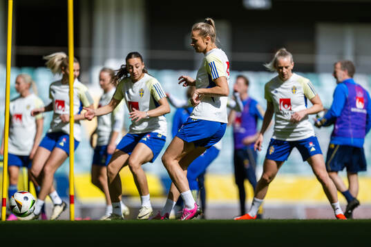 Filippa Angeldahl of the Swedish women’s national