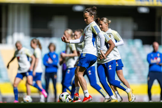 Julia Zigiotti Olme of the Swedish women’s national