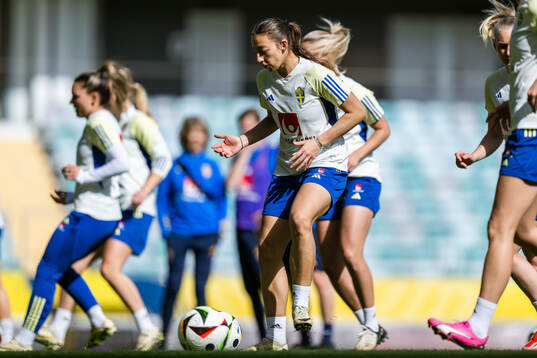 Rusul Rosa Kafaji of the Swedish women’s national