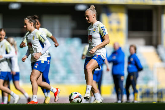 Hanna Bennison of the Swedish women’s national football