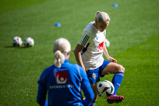 Jonna Andersson of the Swedish women’s national football