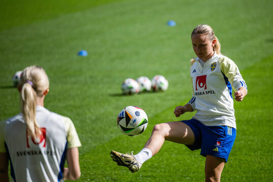 Matilda Vinberg of the Swedish women’s national football
