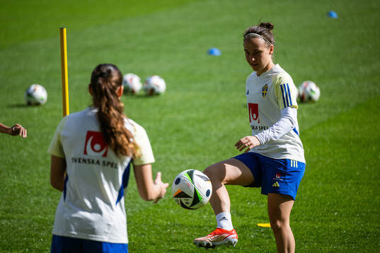 Julia Zigiotti Olme of the Swedish women’s national