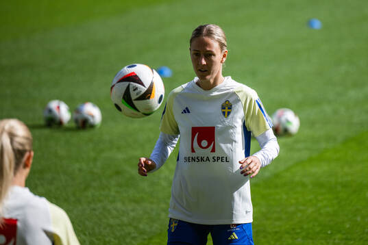 Emma Kullberg of the Swedish women’s national football