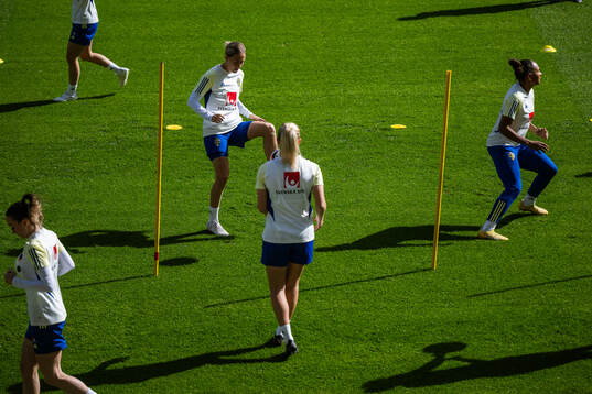 Emma Kullberg of the Swedish women’s national football