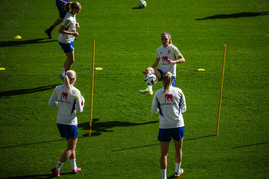 Elin Rubensson of the Swedish women’s national football