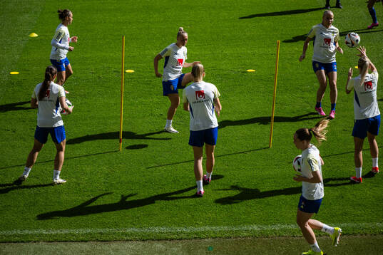 Hanna Bennison of the Swedish women’s national football