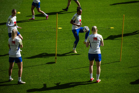 Madelen Janogy of the Swedish women’s national football