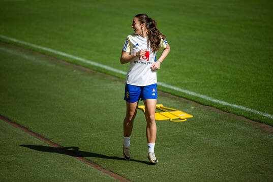 Rusul Rosa Kafaji of the Swedish women’s national