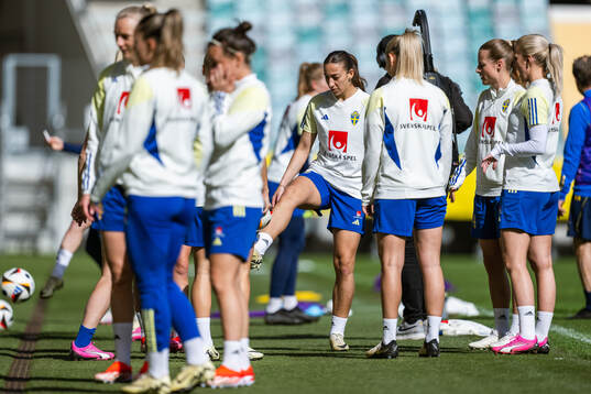 Rusul Rosa Kafaji of the Swedish women’s national