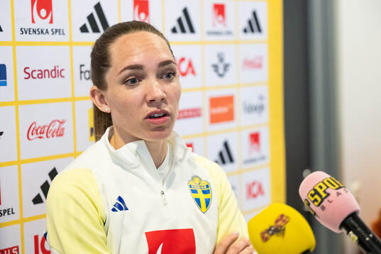 Elin Rubensson of the Swedish women’s national football