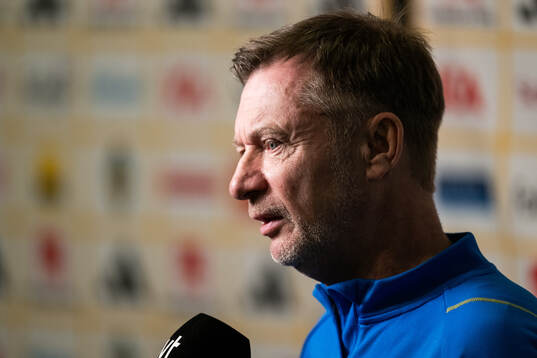 Head coach Peter Gerhardsson of the Swedish women’s