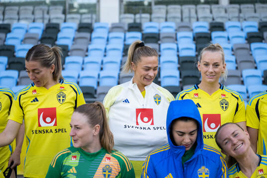 Linda Sembrant, Fridolina Rolfö, Stina Blackstenius,