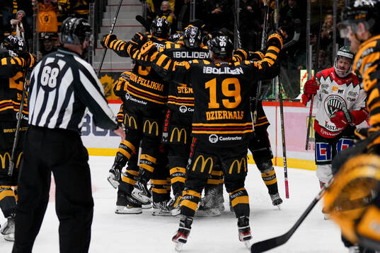 Skellefteås spelare jublar