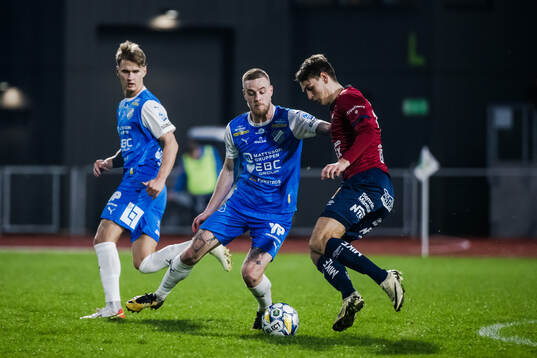 IK Oddevolds Filip Karlin och Örgrytes Noah Christoffersson