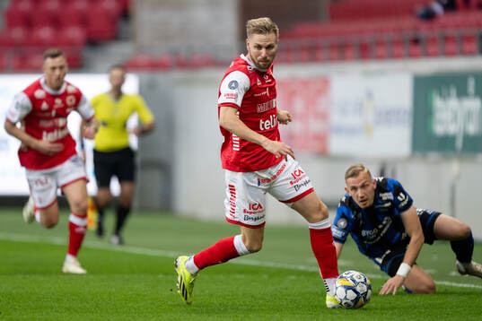 Kalmars Jonathan Ring och Sirius Jakob Voelkerling Persson