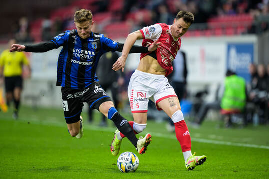 Sirius Daniel Stensson och Kalmars Melker Hallberg